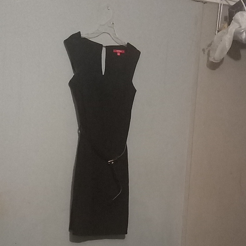 XOXO Black Backless Dress
